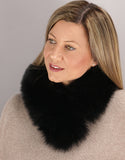 Fur Headband- Wedgewood Blue