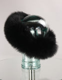 Fur Headband- Black