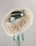 Fur Headband- Soft Blush