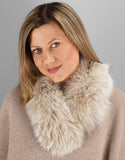 Fur Headband- Soft Blush