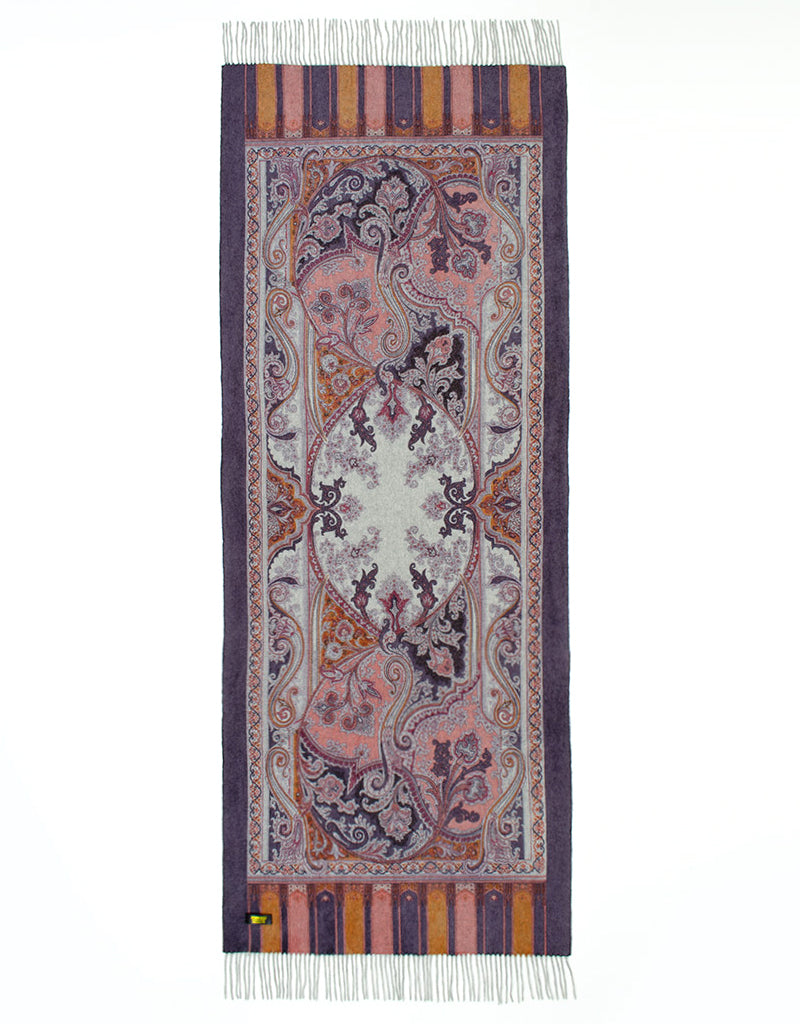 Cashmere Shawl-Mulberry