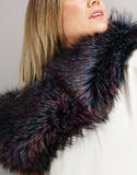 Lux Fur Collar- Multi
