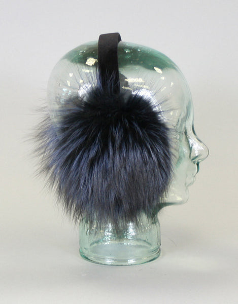 Lux Fox Earmuff-Navy Silver