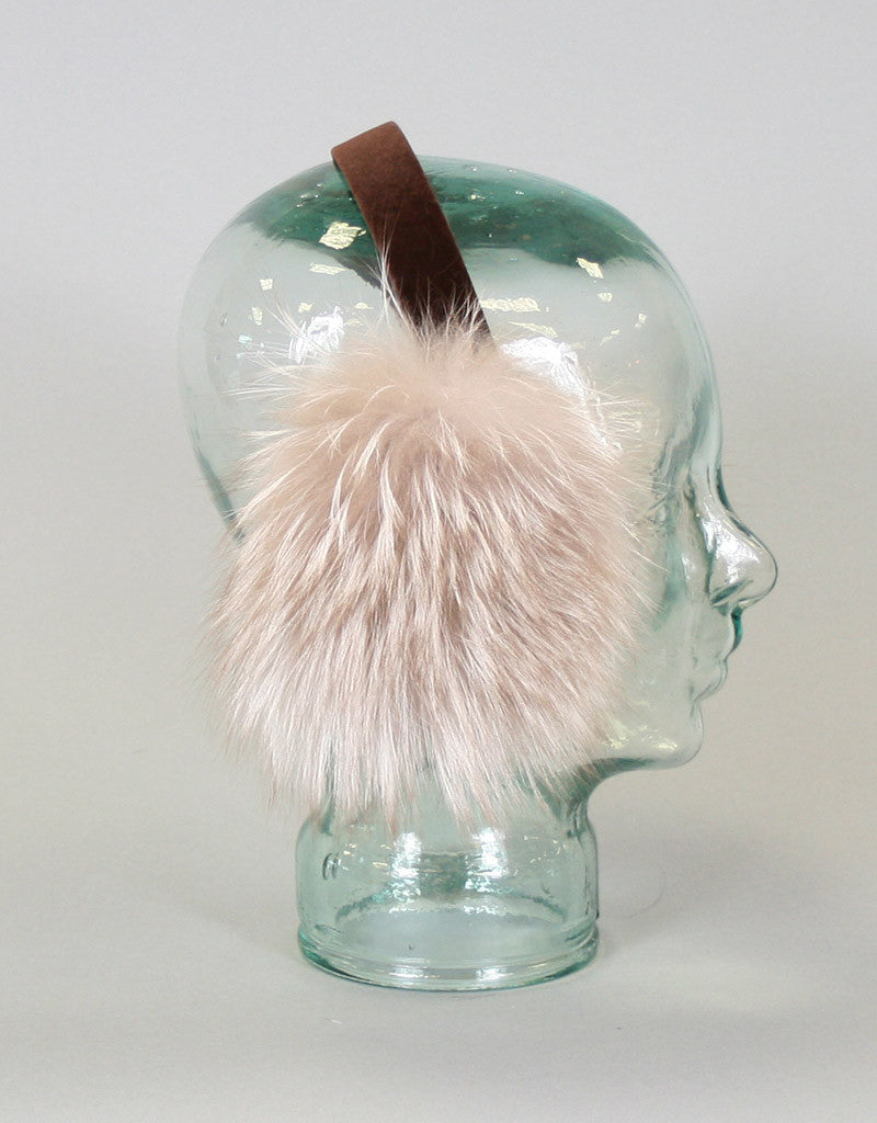 Lux Fox Earmuff-Navy Silver