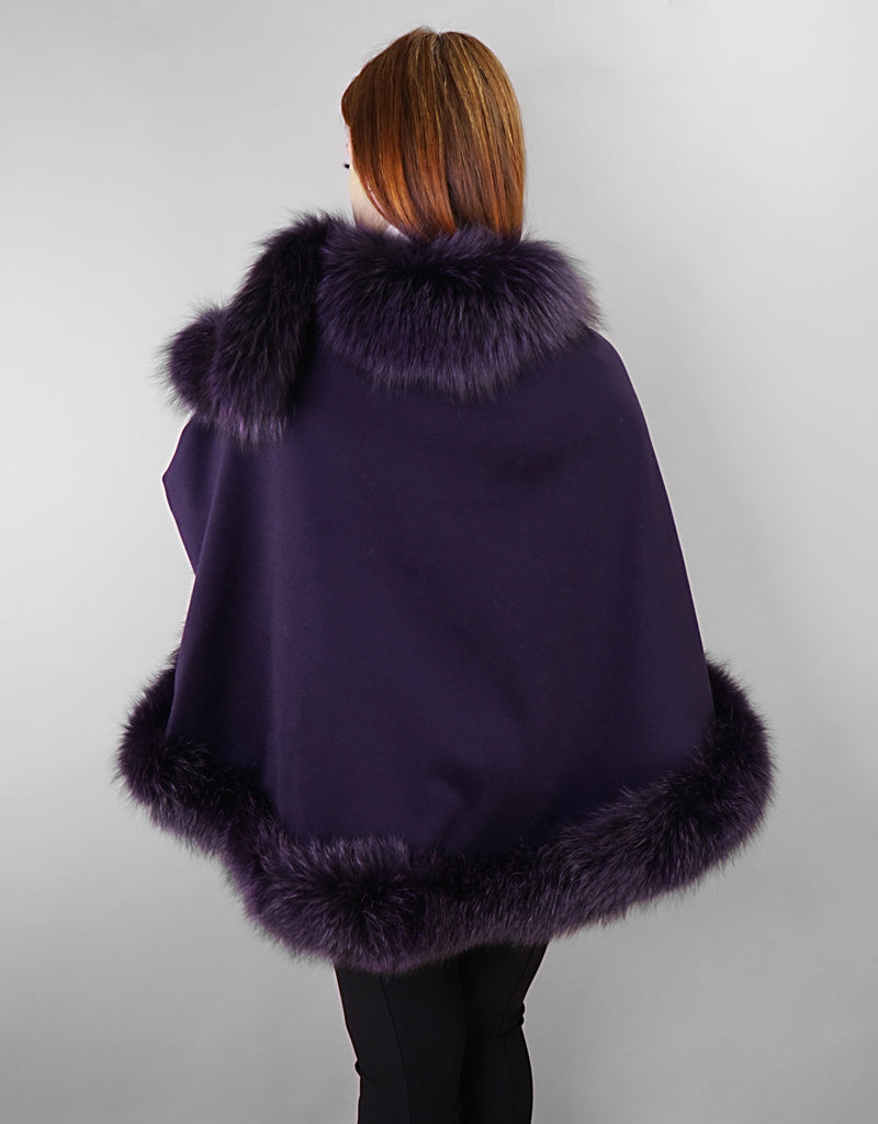 Loro Piana Medium Round Cape- Mocha