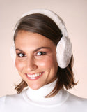 Soft all fur earmuff in sheared beaver