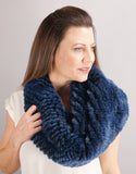 Stretch Cowl- True Blue