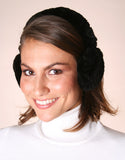 Soft all fur earmuff in sheared beaver