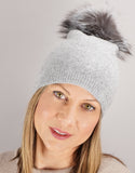 Snowflake Hat- Grey