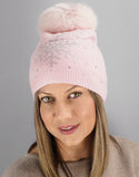 Snowflake Hat- Pink