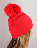 Snowflake Hat- Red