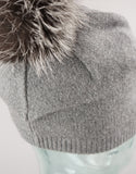 Sparkle Star Tucked Toque- Grey