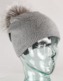 Sparkle Star Tucked Toque- Grey