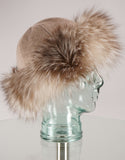 Soft Top Hat - Taupe Amber Dyed