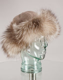 Soft Top Hat - Taupe Amber Dyed