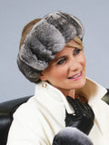 Wide Chinchilla Headband- Natural