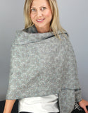 Cashmere Shawl-Turquoise