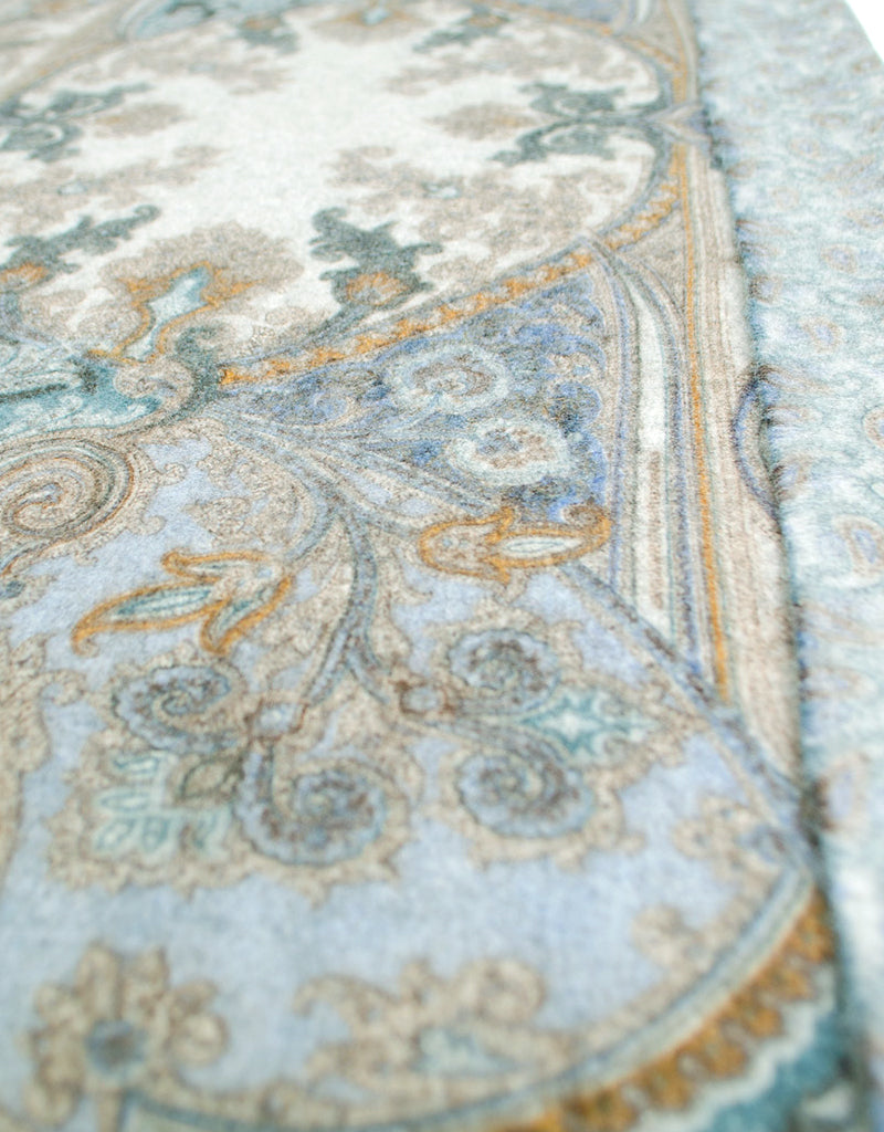 Cashmere Shawl-Turquoise