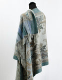 Cashmere Shawl-Turquoise