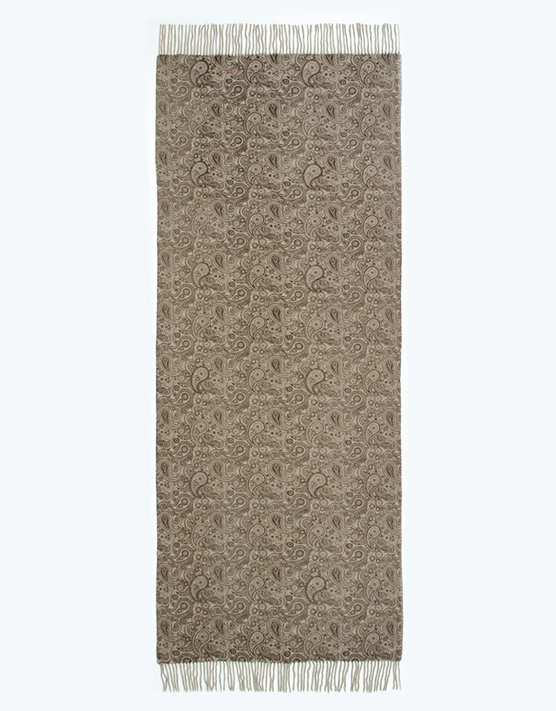 Cashmere Shawl-Walnut