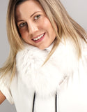 Pom Pom Headband - White