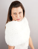 Stretch Cowl - White