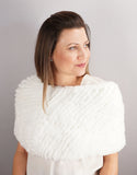Stretch Cowl - White