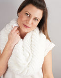 Stretch Cowl - White