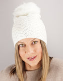 Chevron Toque - White