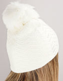 Chevron Toque - White