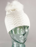 Chevron Toque - White